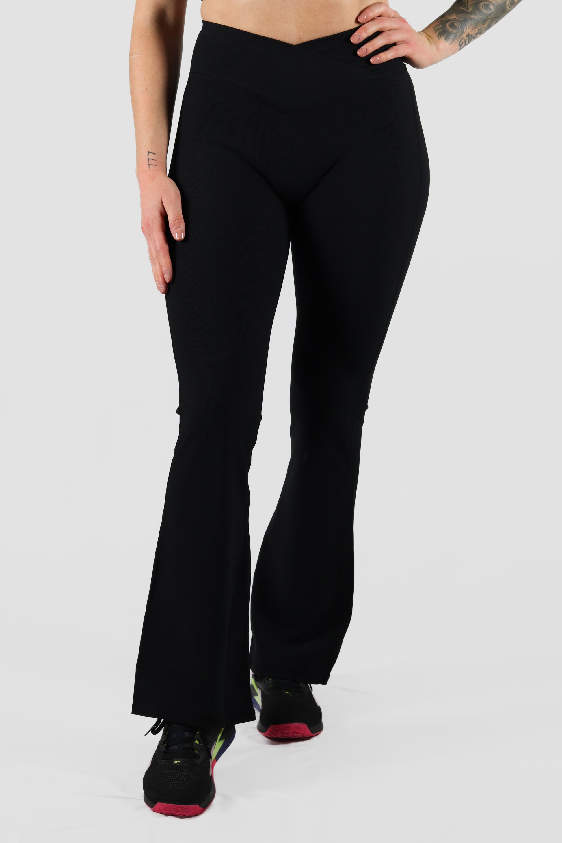 Elegant Flared Leggings