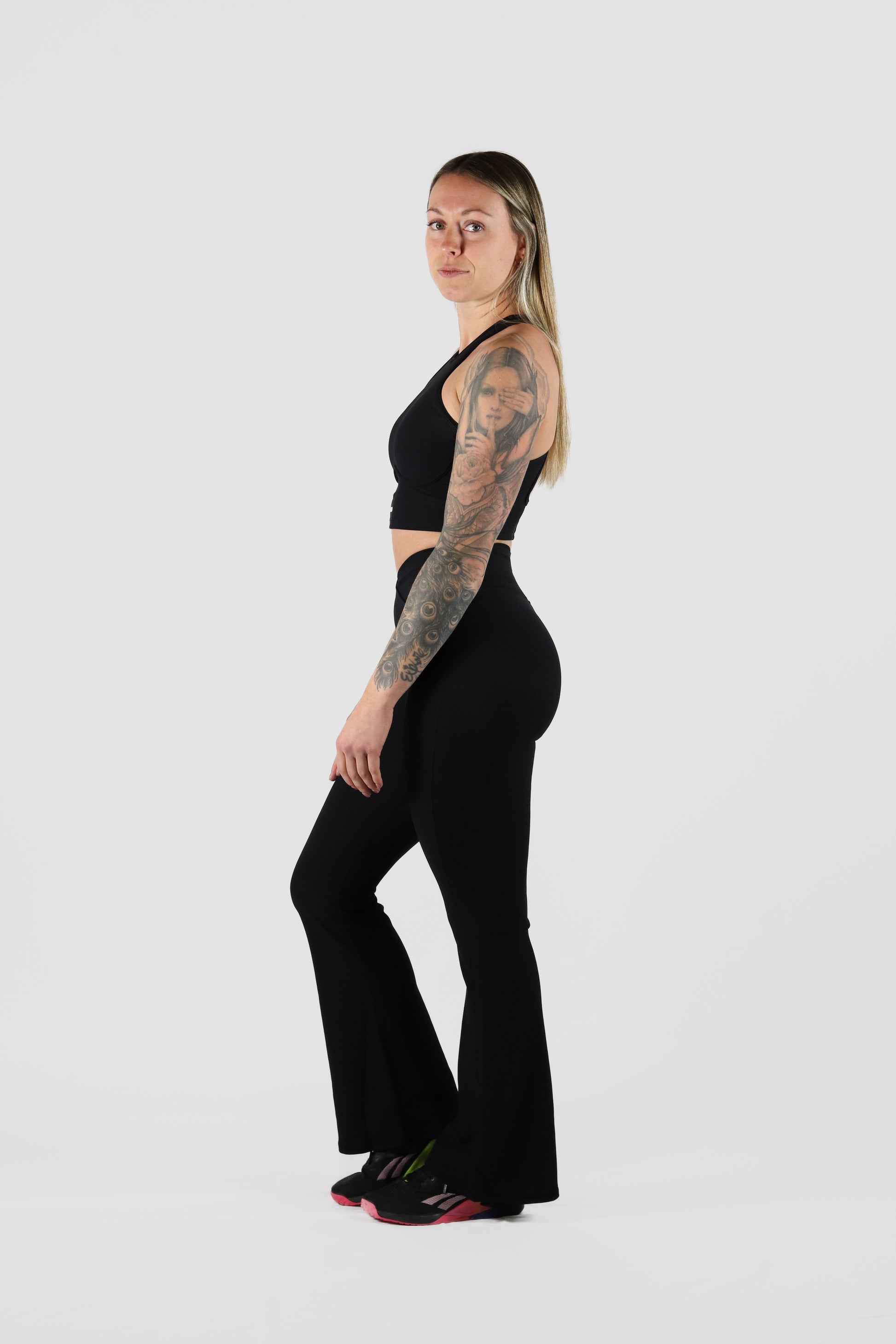 Elegant Flared Leggings