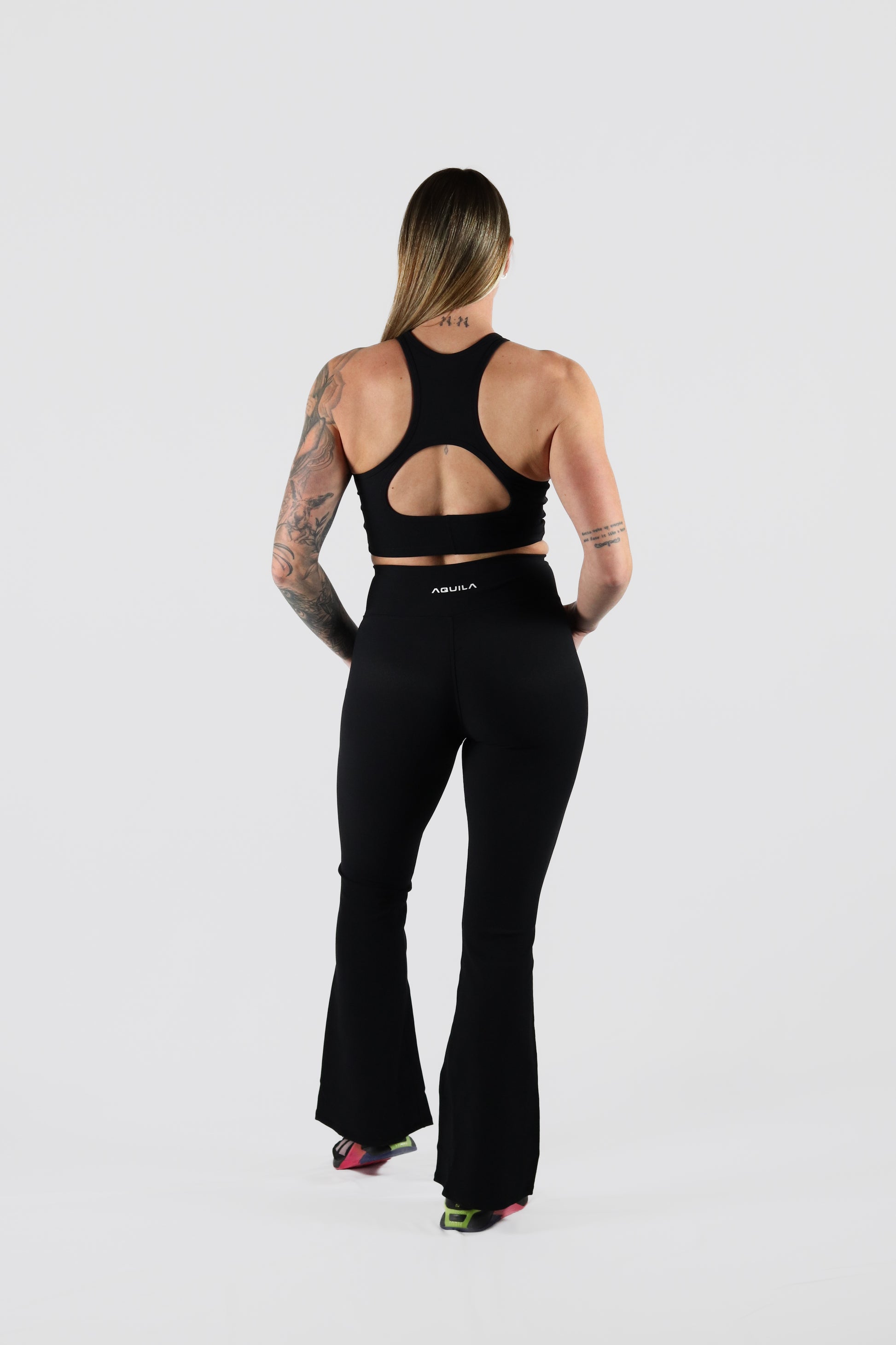 Elegant Flared Leggings