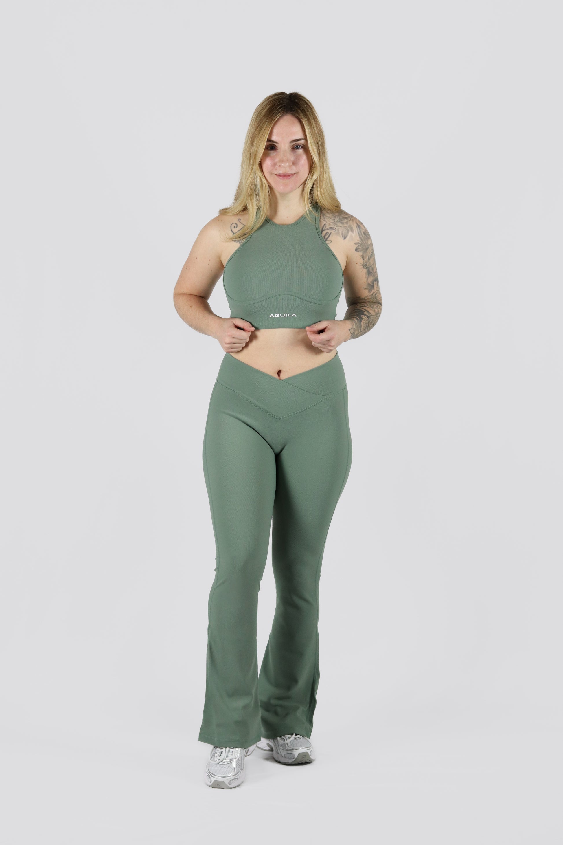 Elegant Flared Leggings